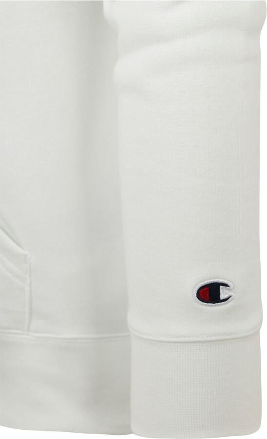 Champion Sweat Hoodie Logo Wit - Foto 5