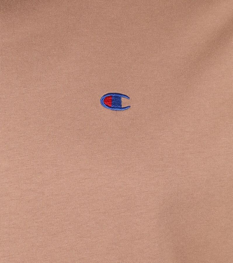 Champion T-shirt logo Bruin Heren