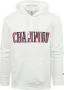 Champion Sweat Hoodie Logo Wit - Thumbnail 1