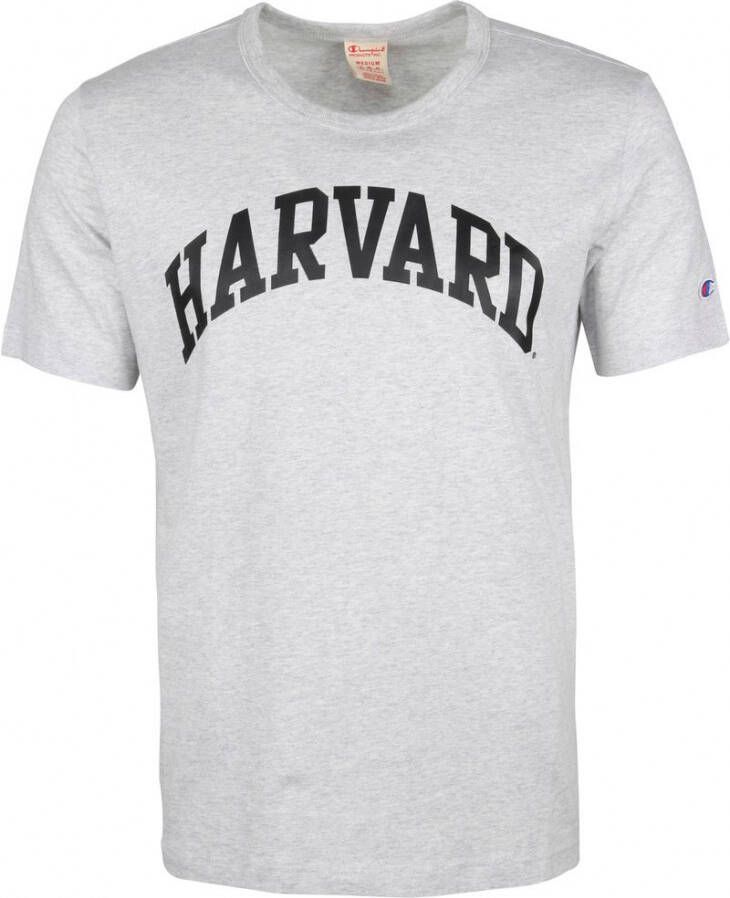 Champion T-shirt Harvard Grijs Heren