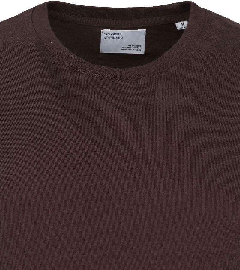 Colorful Standard Organic T-shirt Donkerbruin - Foto 3