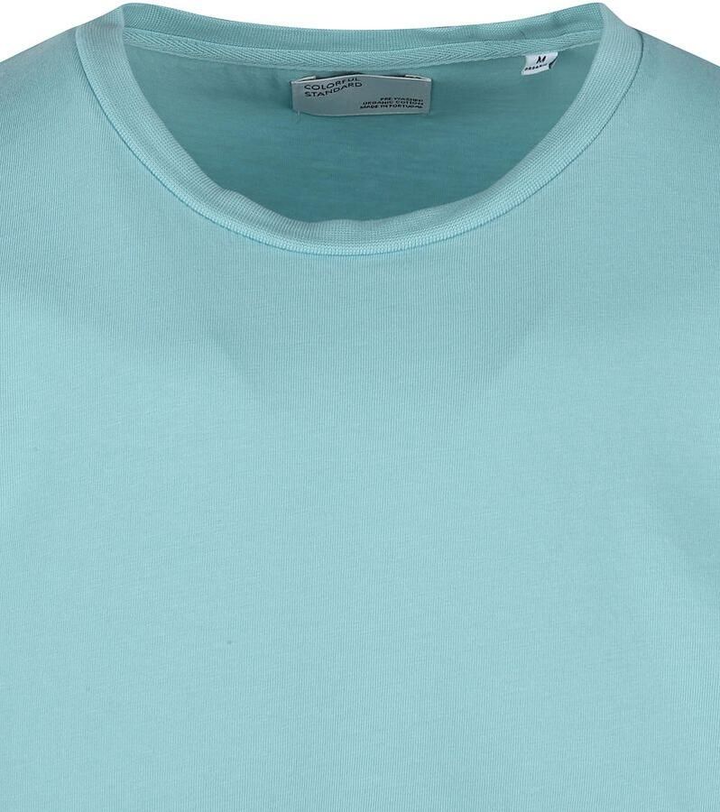 Colorful Standard Organisch T-shirt Blauw - Foto 2