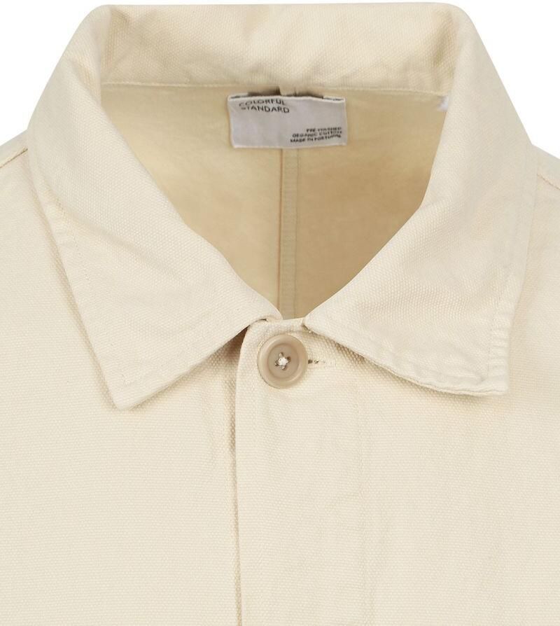 Colorful Standard Overshirt Ecru - Foto 2