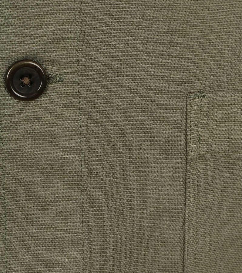 Colorful Standard Sweater Overshirt Olijfgroen - Foto 2