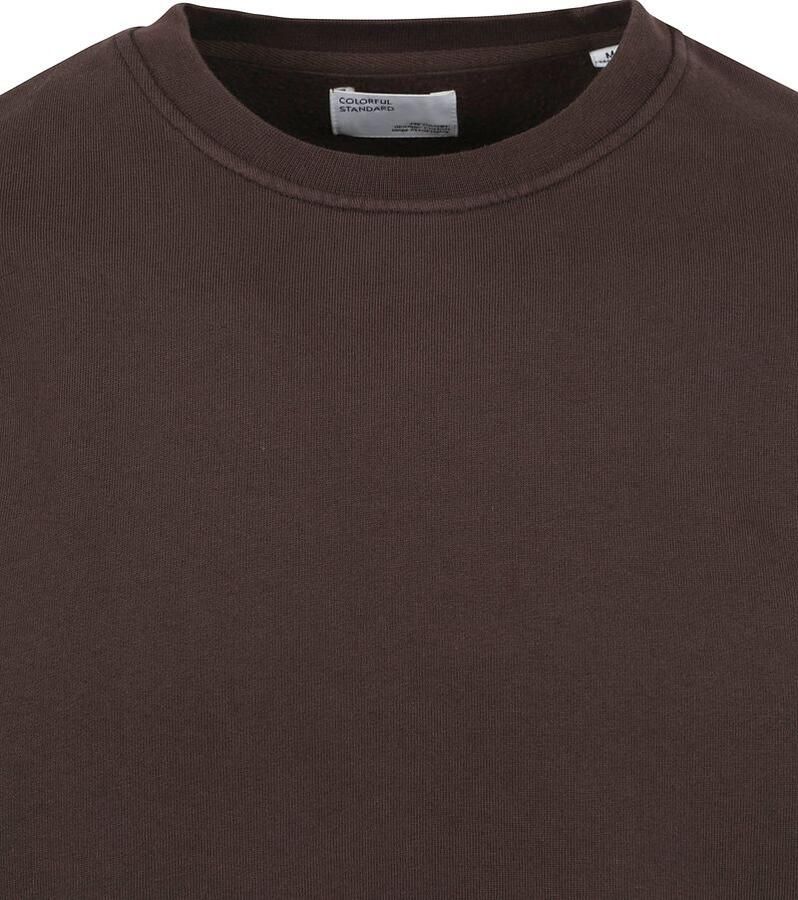 Colorful Standard Sweatshirt Bruin Heren - Foto 2