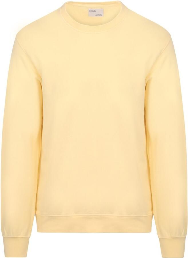 Colorful Standard Sweatshirt Geel Heren