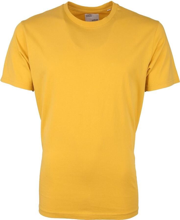 Colorful Standard T-shirt Geel