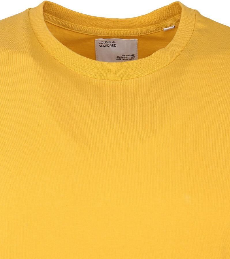 Colorful Standard T-shirt Geel - Foto 2