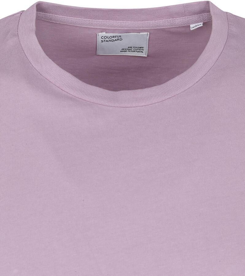 Colorful Standard T-shirt Paars - Foto 2