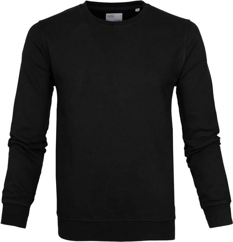 Colorful Standard Sweatshirt Zwart Heren