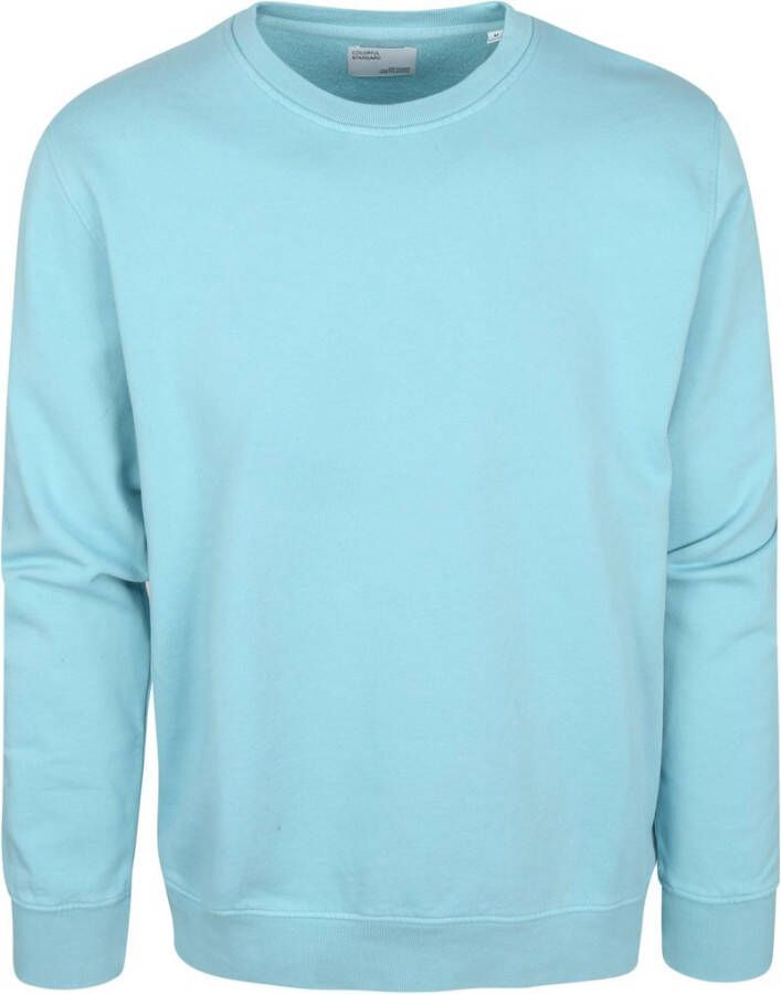 Colorful Standard Sweater Organic Mid Blauw Heren