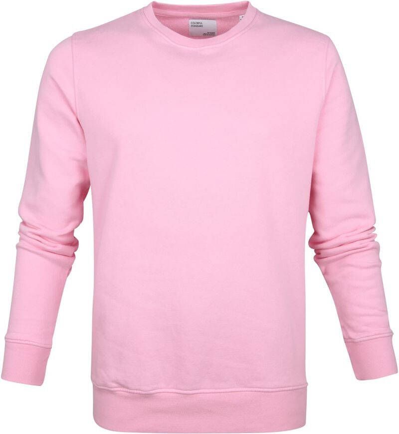 Colorful Standard Klassiek organisch sweatshirt Roze Heren
