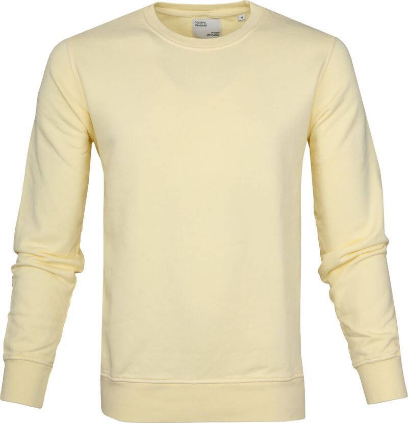 Colorful Standard Sweatshirt Geel Heren