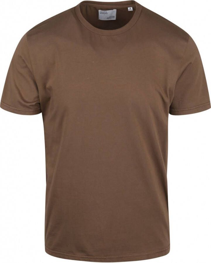 Colorful Standard t-shirt Bruin Heren