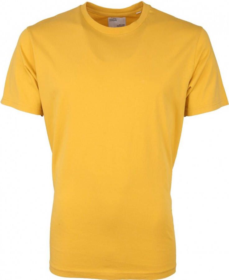 Colorful Standard T-shirt Geel