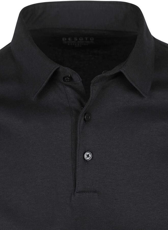 Desoto Poloshirt met lange mouwen Jersey polo Essential Kent lange mouw - Foto 4