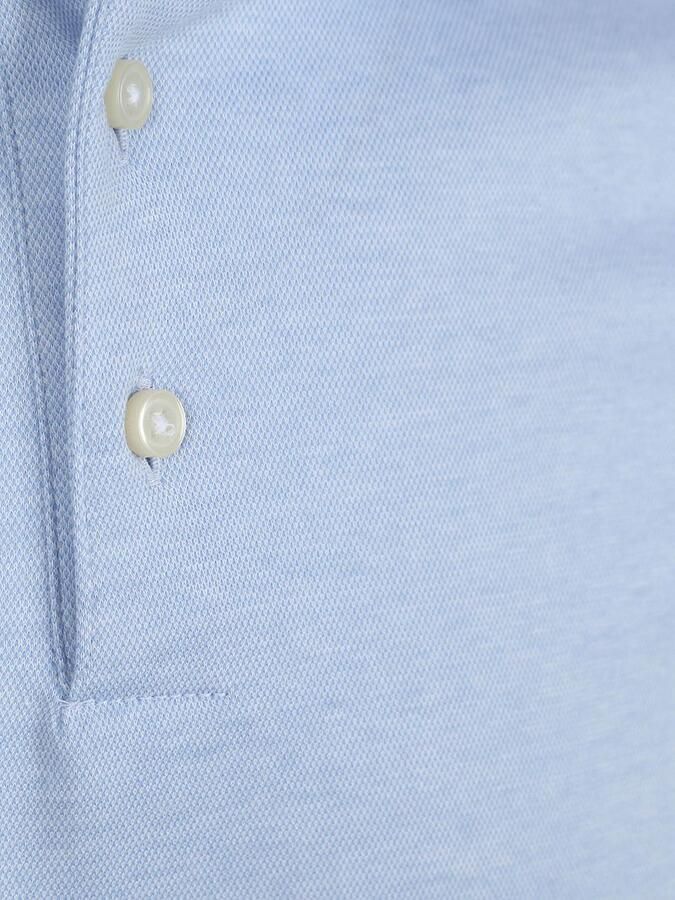 Desoto Poloshirt met lange mouwen Jersey polo Essential Kent lange mouw