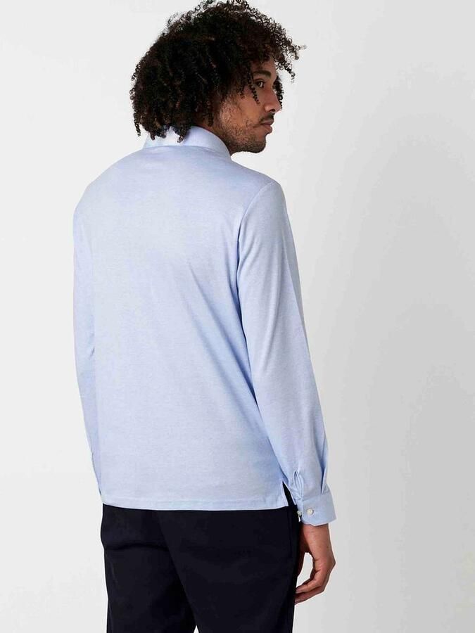 Desoto Poloshirt met lange mouwen Jersey polo Essential Kent lange mouw - Foto 4