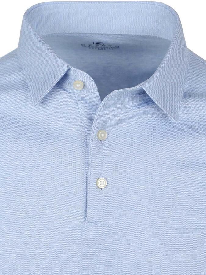 Desoto Poloshirt met lange mouwen Jersey polo Essential Kent lange mouw - Foto 5