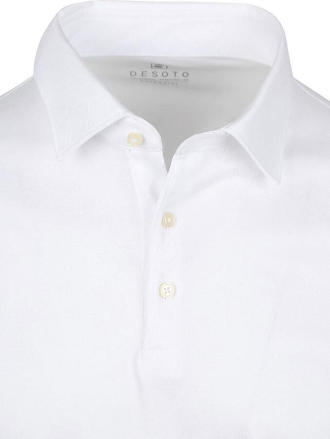 Desoto Poloshirt met lange mouwen Jersey polo Essential Kent lange mouw - Foto 4