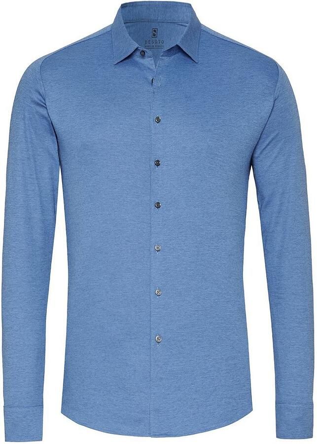 Desoto Overhemd met lange mouwen Casual Kent 1 1 Met een ronde hals - Foto 6