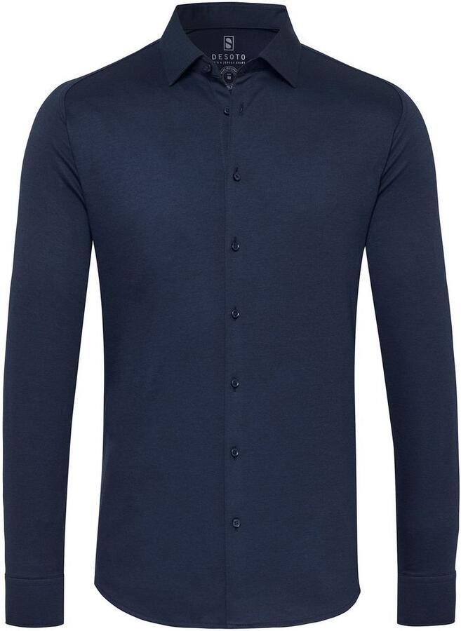 Desoto Overhemd met lange mouwen Casual Kent 1 1 Met een ronde hals - Foto 7