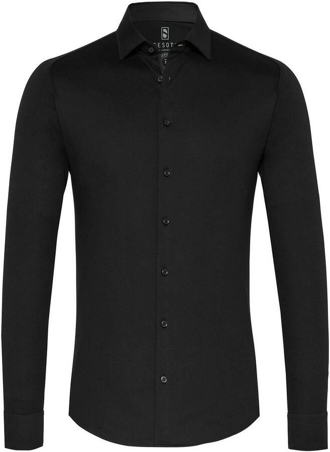 Desoto Overhemd met lange mouwen Jersey overhemd Casual Kent lange mouw - Foto 8