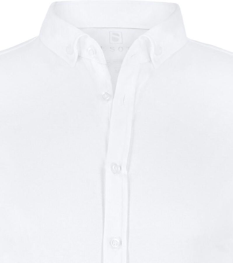 Desoto Overhemd met korte mouwen Casual Modern Button Down half lange mouw