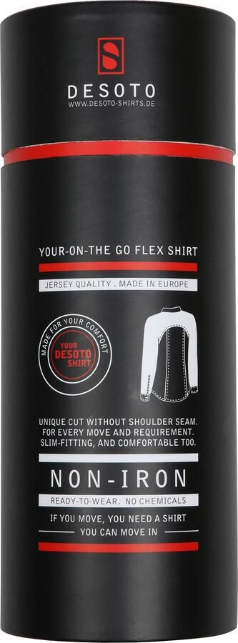 Desoto Overhemd met korte mouwen Casual Modern Button Down half lange mouw - Foto 7