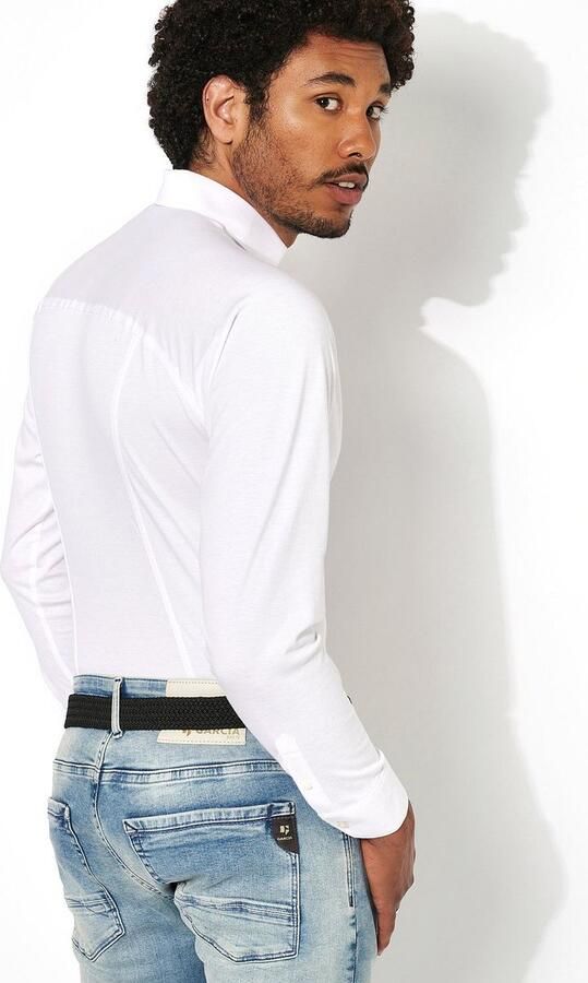 Desoto Overhemd met lange mouwen Jersey overhemd Casual Kent lange mouw - Foto 4