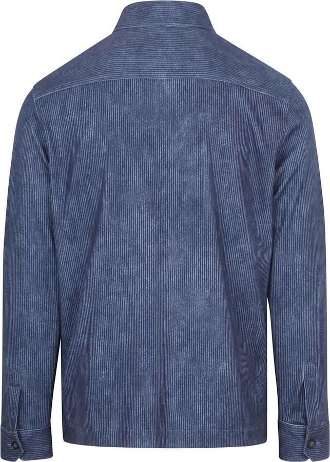 Desoto Overshirt Cord Optics Blauw - Foto 2