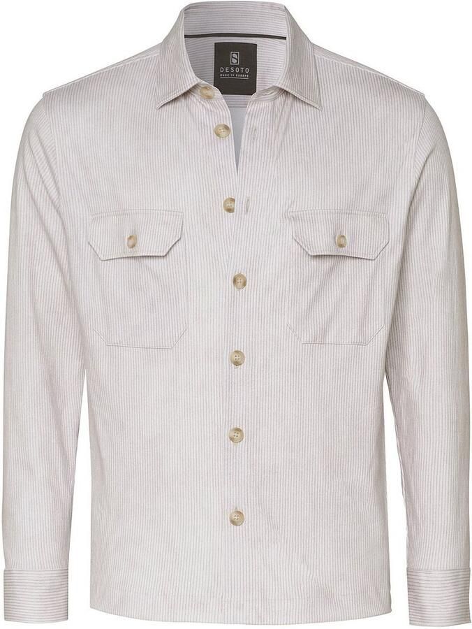 Desoto Overshirt Cord Optics Sand