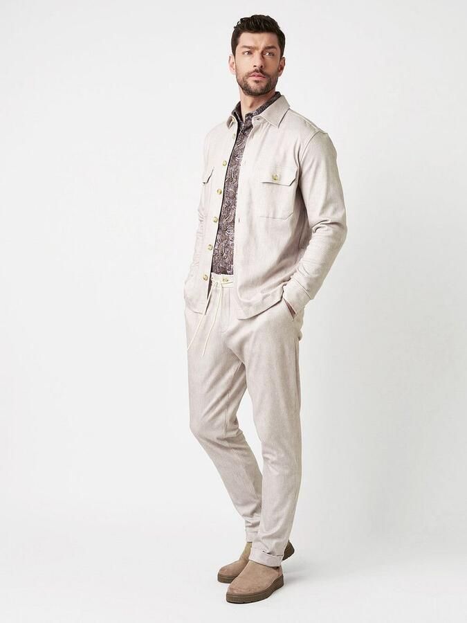 Desoto Overshirt Cord Optics Sand - Foto 2
