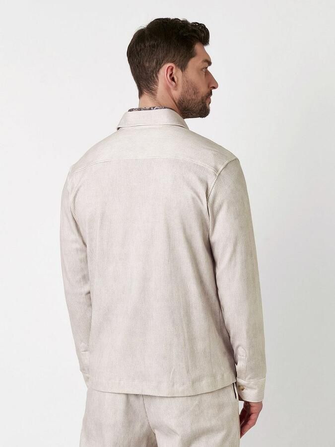 Desoto Overshirt Cord Optics Sand - Foto 3