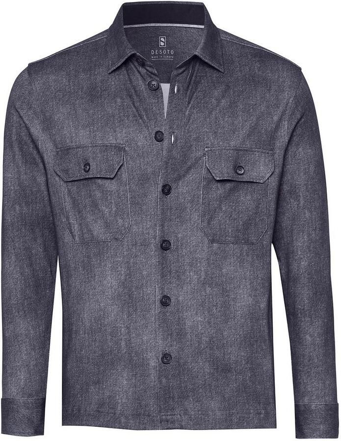 Desoto Overshirt Denim Spark Navy