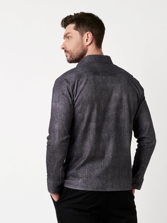 Desoto Overshirt Denim Spark Navy - Foto 3