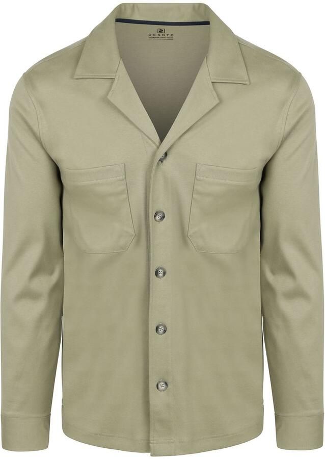 Desoto Overshirt Jersey Groen