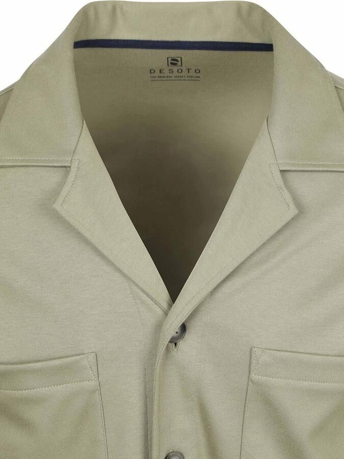 Desoto Overshirt Jersey Groen - Foto 2