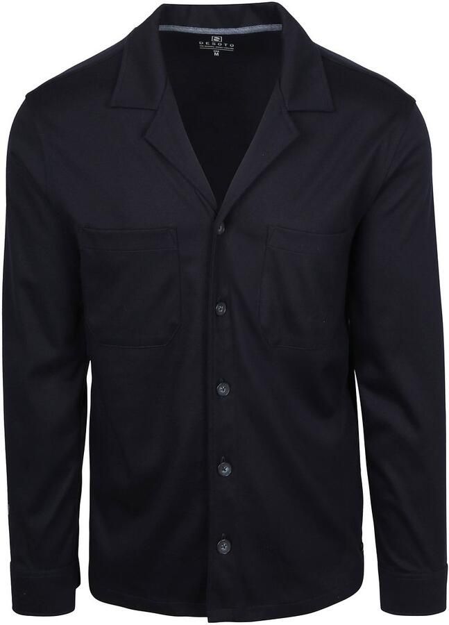 Desoto Overshirt Jersey Navy