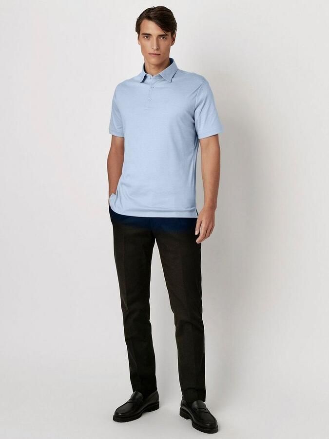 Desoto Poloshirt Jersey polo Essential Kent half lange mouw - Foto 3