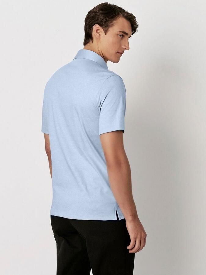 Desoto Poloshirt Jersey polo Essential Kent half lange mouw - Foto 6