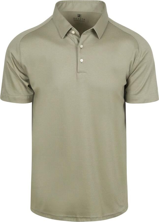DESOTO Heren Polo's & T-shirts Casual Polo Kent 1 2 Groen