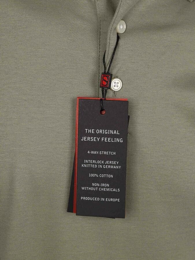 DESOTO Heren Polo's & T-shirts Casual Polo Kent 1 2 Groen - Foto 7