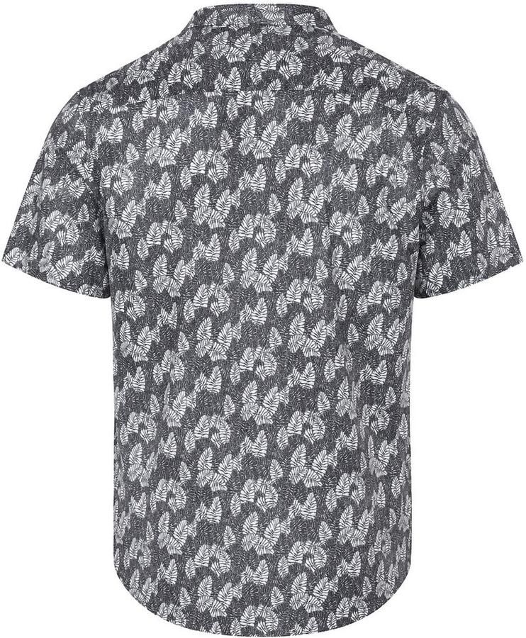 Desoto Short Sleeve Overhemd Casual Lido Grijs