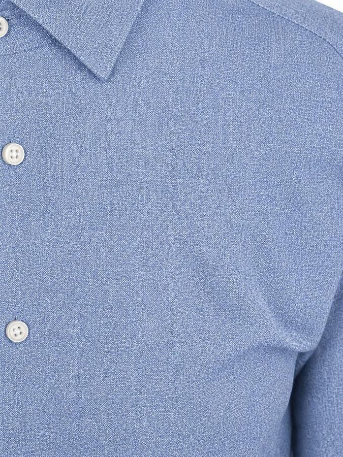 DESOTO Heren Overhemden Casual Kent 1 2 Lichtblauw - Foto 6