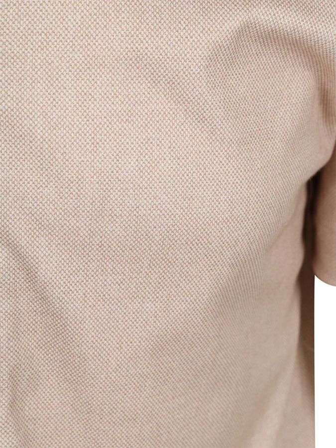 Desoto Short Sleeve Oxford Optics Overhemd Beige - Foto 2