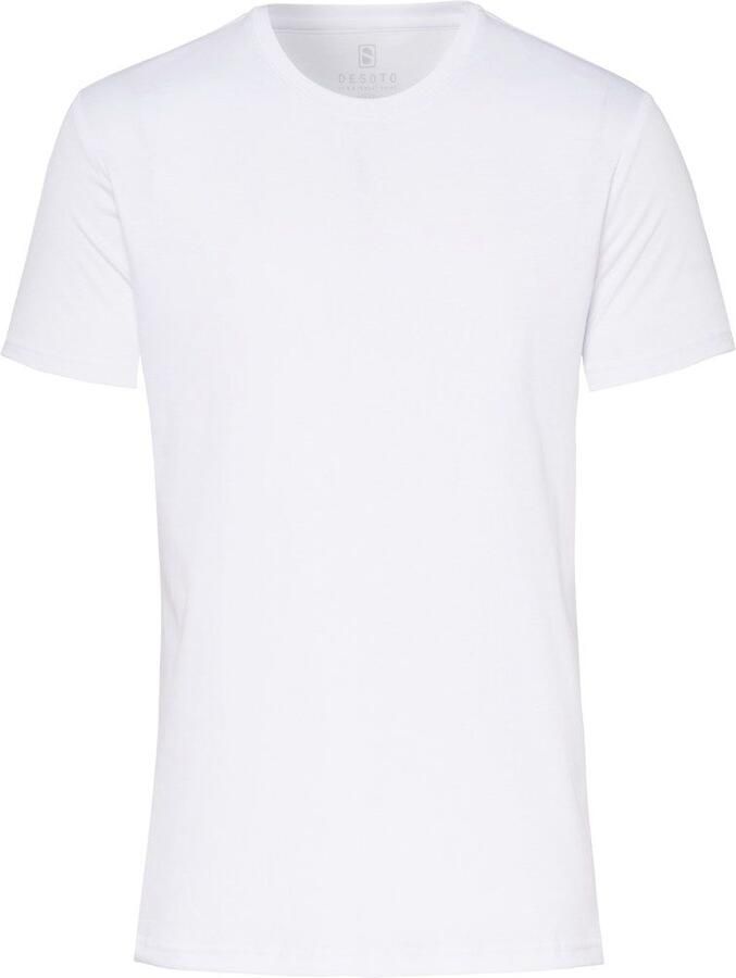 Desoto T-shirt Jersey T-Shirt Ronde hals half lange mouw