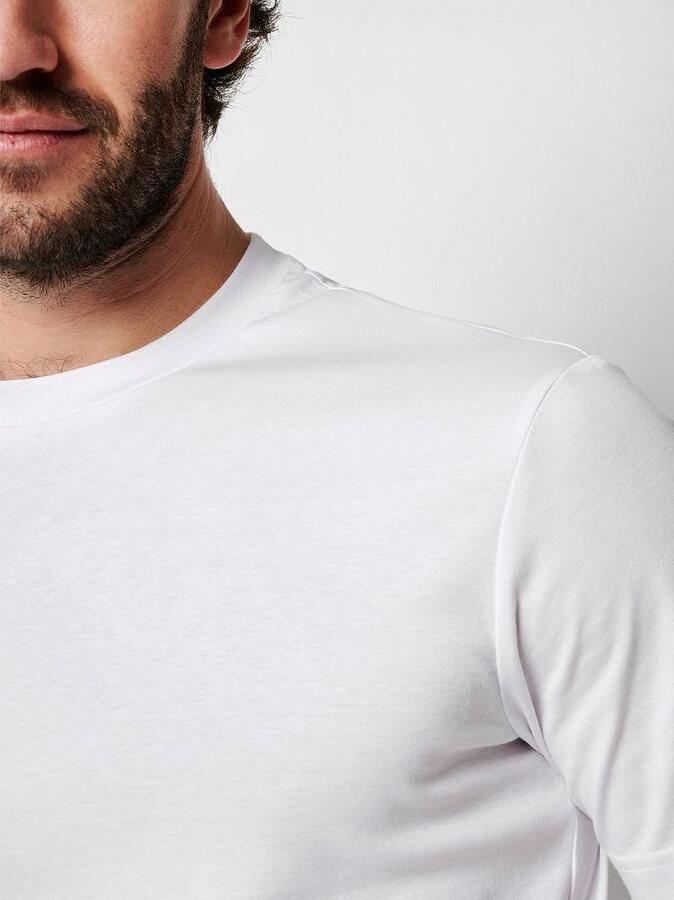 Desoto T-shirt Jersey T-Shirt Ronde hals half lange mouw - Foto 3