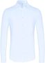Desoto Lichtblauw business overhemd slim fit effen katoen - Thumbnail 1