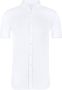 Desoto Witte Overhemdjurk met Korte Mouwen White Heren - Thumbnail 1
